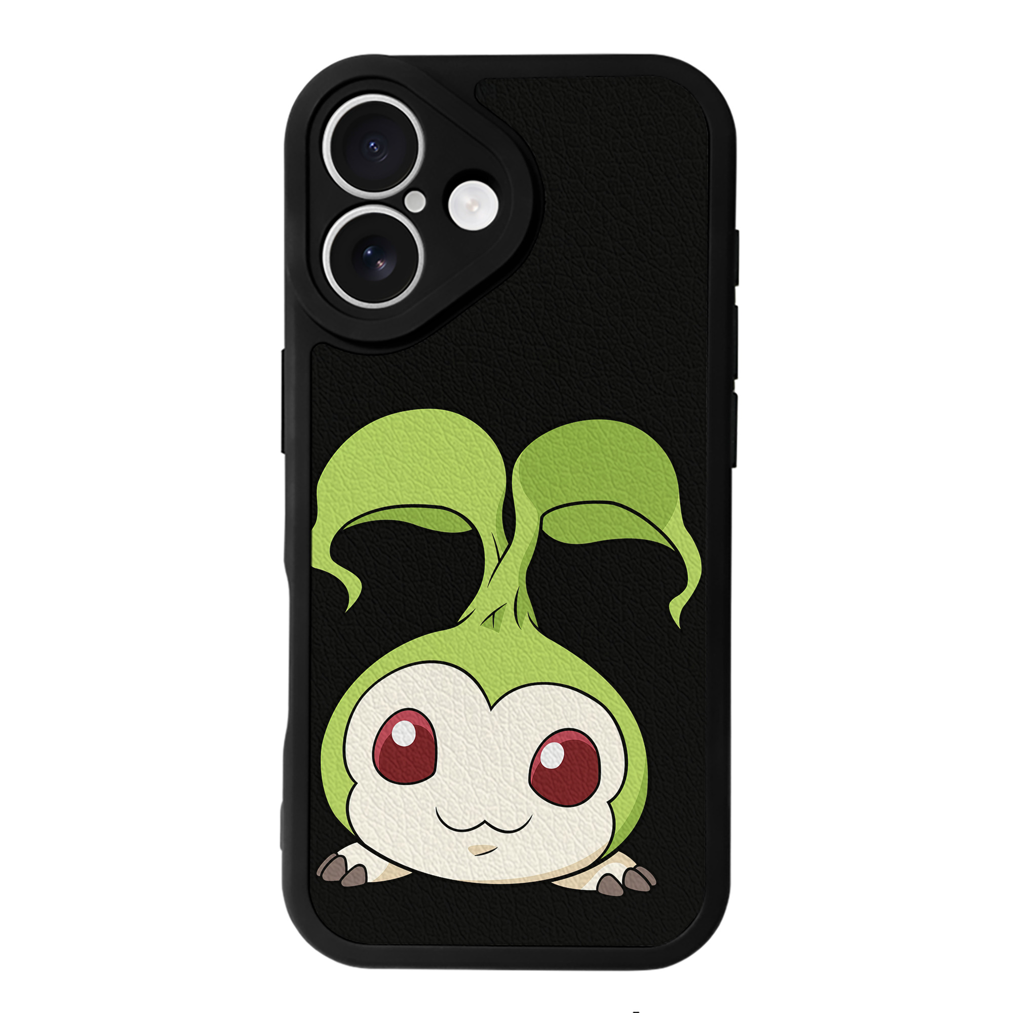 （画像用） Digimon デジタルモンスター/デジモン 【iPhone 16シリーズ対応】シリコンスマホケース（レザー調） 材質：シリコン